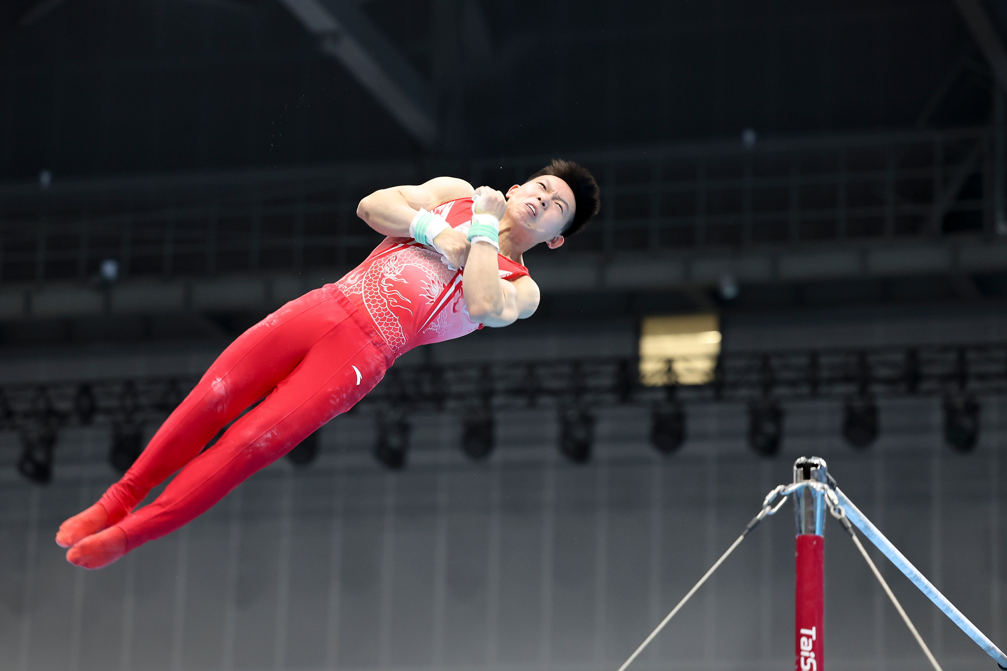 世界赛舞台，体操代表国家出征荣耀